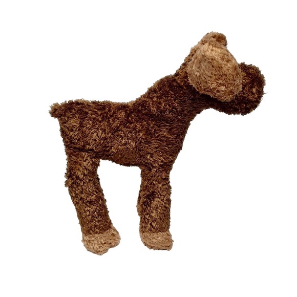 Douglas The Cuddle Toy Chocolate Brown Moose Bean Plush 8 Inch Stuffed Animal - Picture 3 of 8